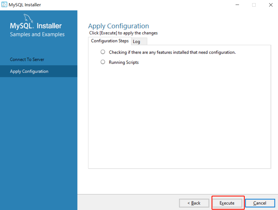 Apply Configuration