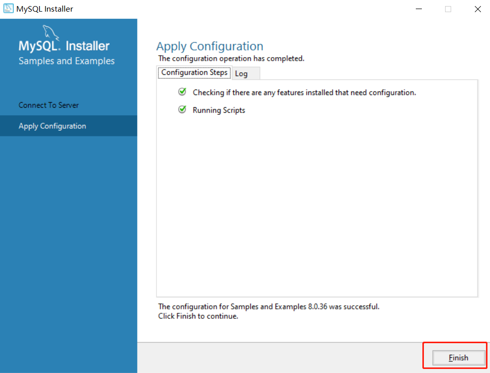 Apply Configuration